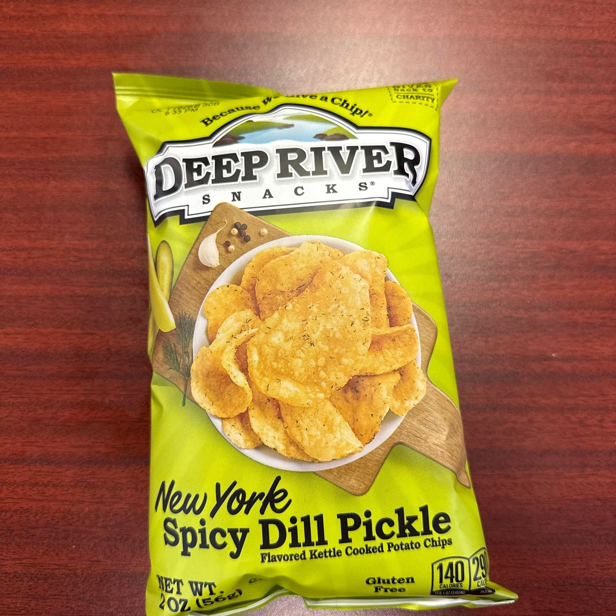 Deep River New York Spicy Dill Pickle.