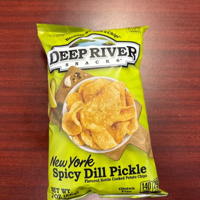 Deep River New York Spicy Dill Pickle.
